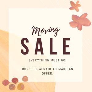 MOVING SALE